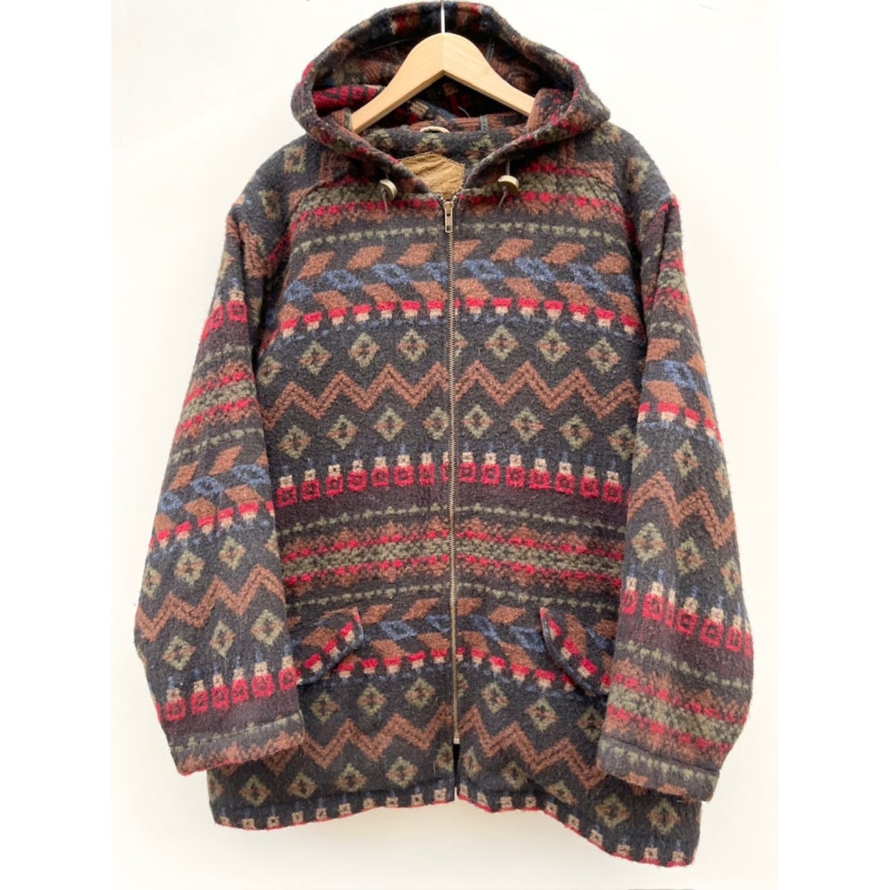 80s Woolrich BLANKET JACKET MADE IN USA  Size L程