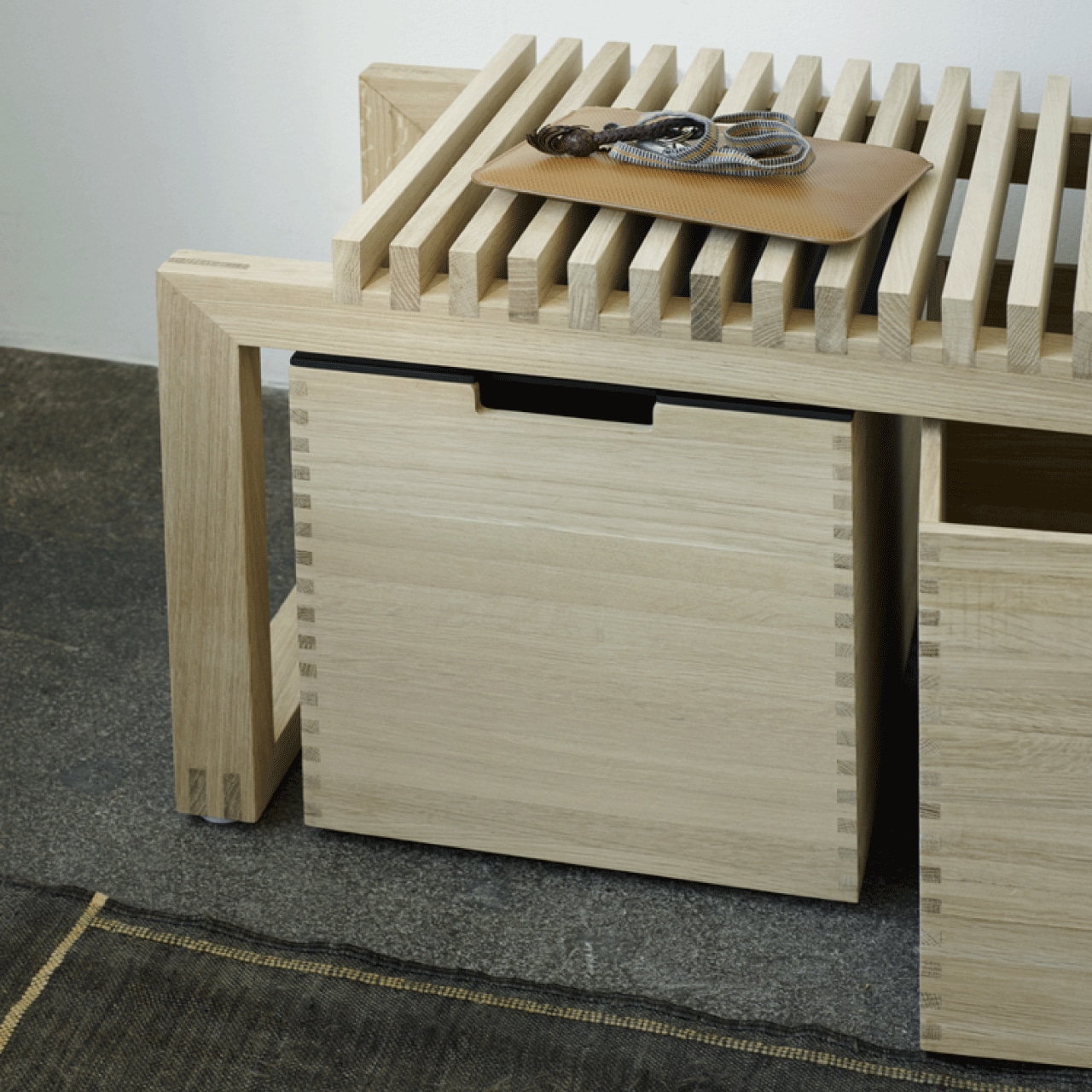 Cutter Bench / カッターベンチ / オーク材無加工 / SKAGERAK