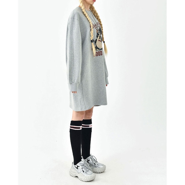 アニマルグラフィックスウェットワンピース 2col R02844