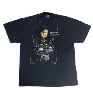13205 マイケルジャクソン Tシャツ ブラック XL