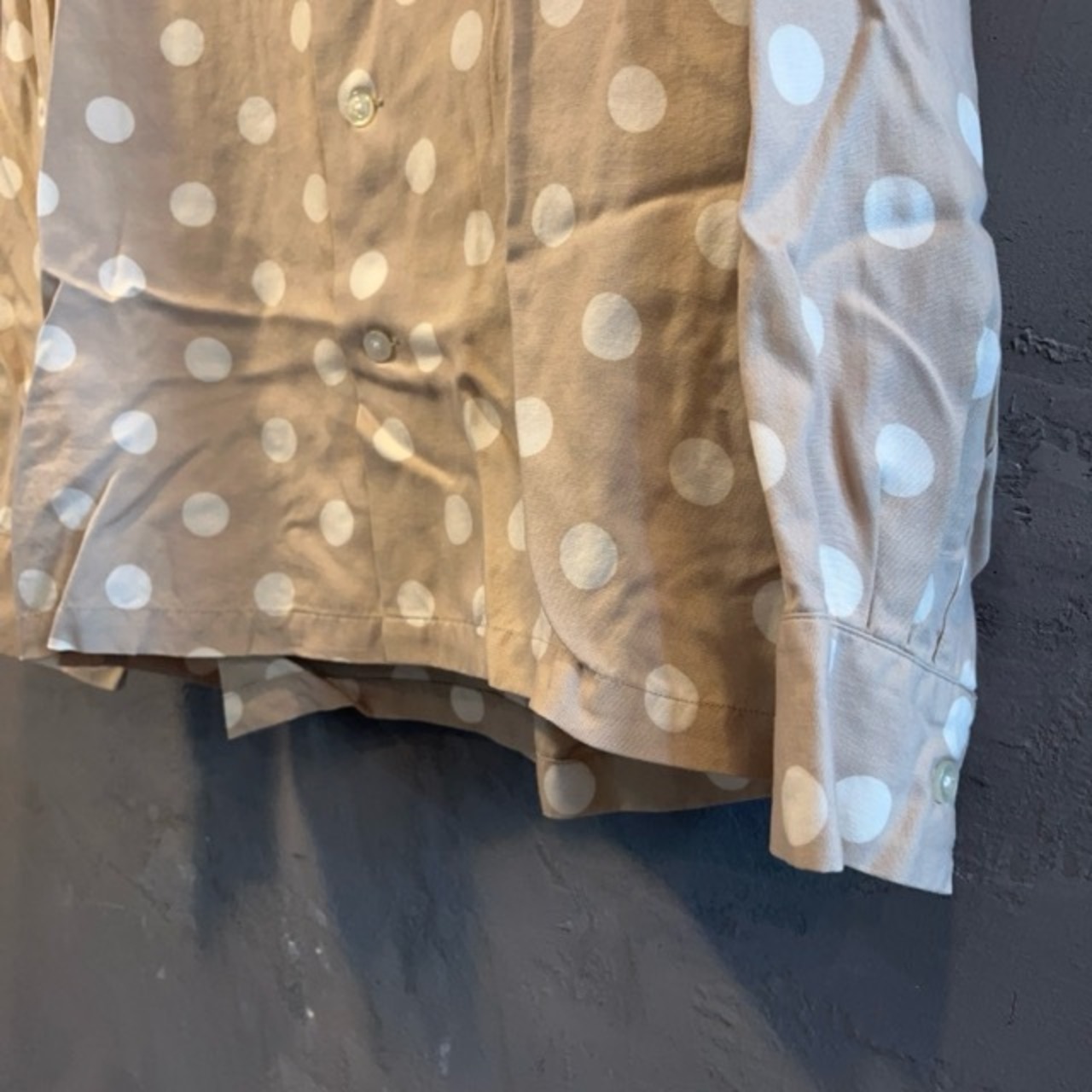 WACKO MARIA × オープンカラーシャツ 長袖 ブラック L