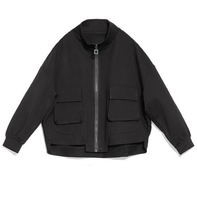 Standcollar handsome blouson C0030