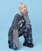 厨二病卍レイヤー風ロンTEE