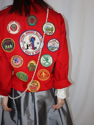 color boy scouts jacket【8025】