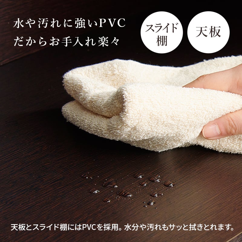 【組立式】キッチンカウンター 収納庫タイプ コンセント付き キッチンボード キッチンラック 3色展開 コンパクト 幅118cm