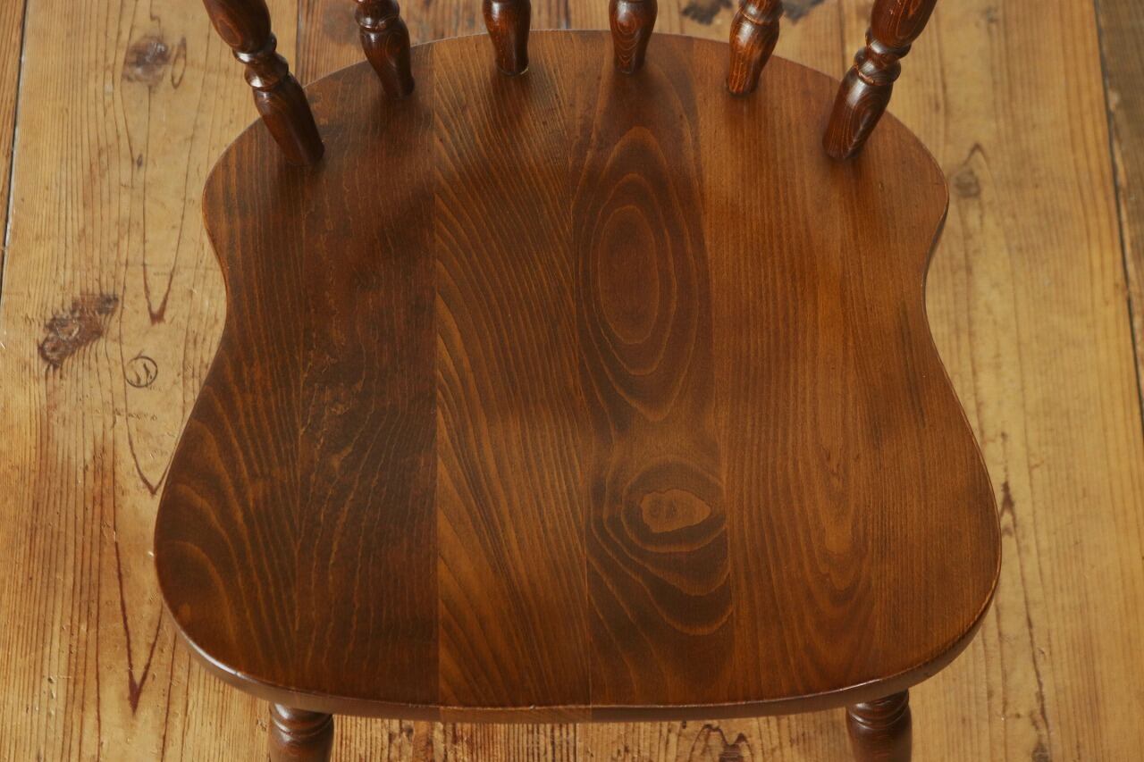 【柏木工】ダイニングチェア　アームチェア　ヴィンテージ　レトロ B 柏木工】ダイニングチェア アームチェア ヴィンテージ レトロ A