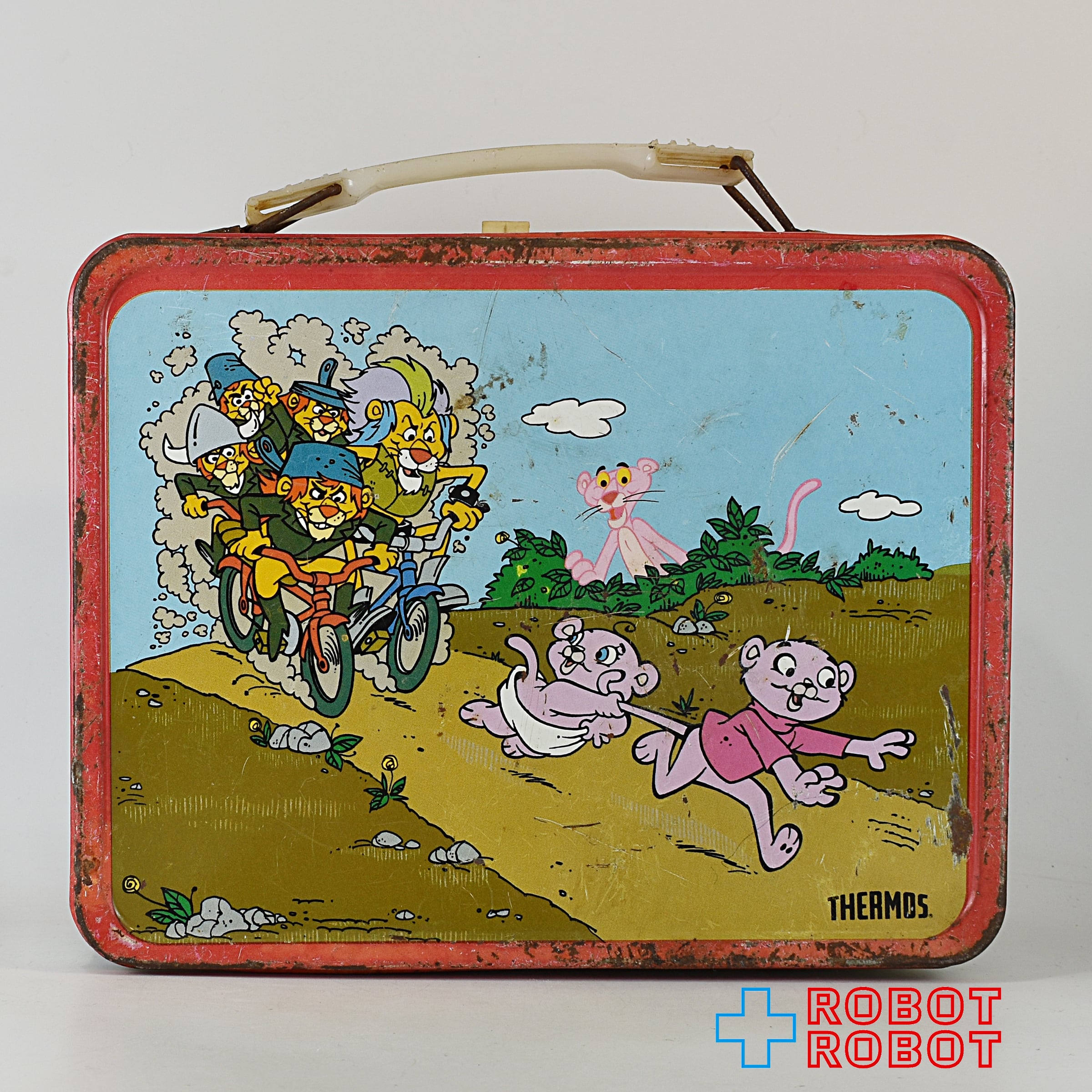 サーモス ピンク・パンサー&サンズ メタルランチボックス 1984 | Pay ID