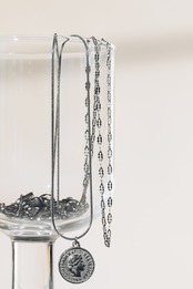 『艶やかな波』 wave necklace