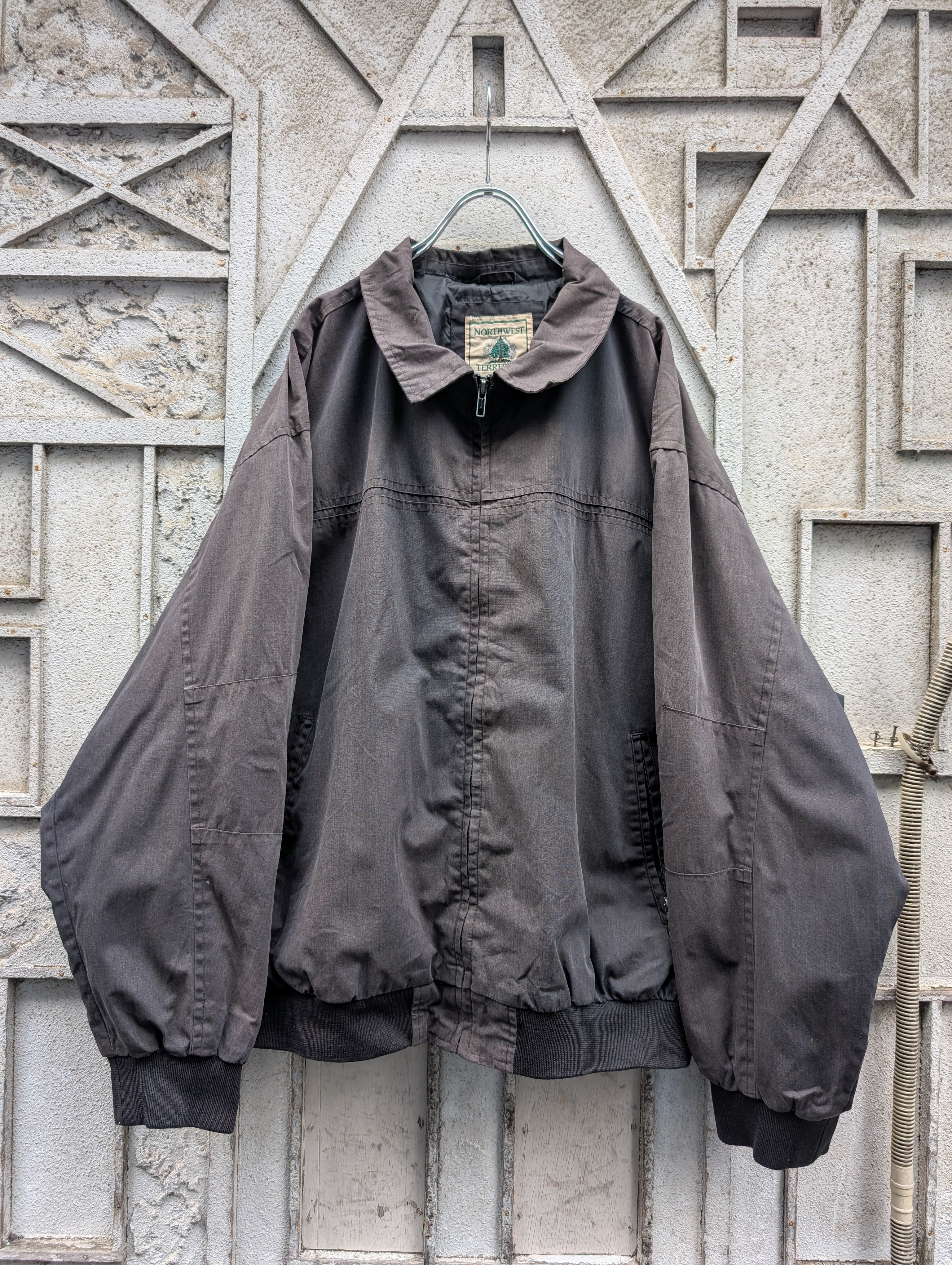 "SUN FADE" harrington jacket