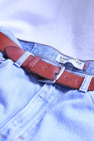 レザー ベルト　　　light brown