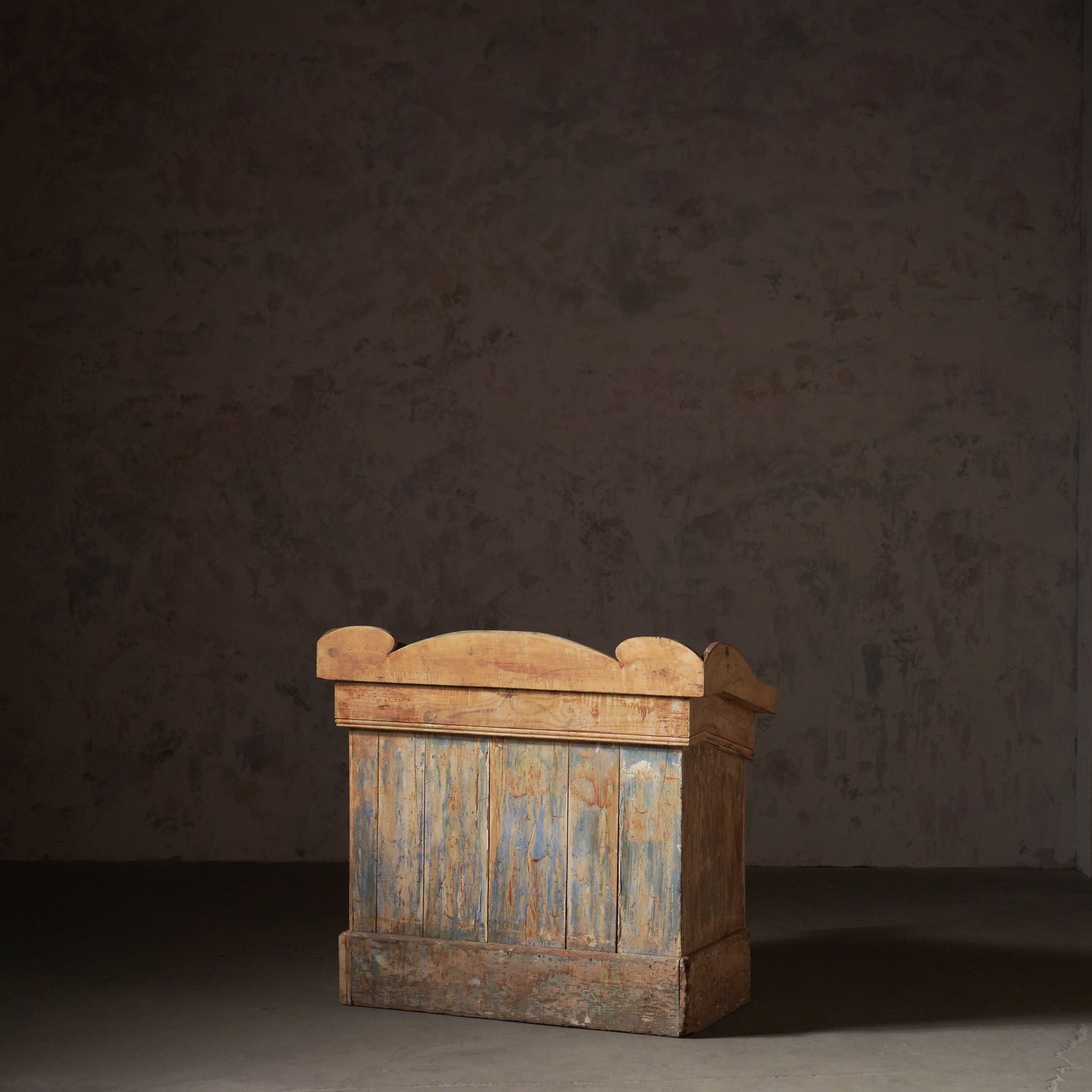 フレンチカウンター/1830年代/フランス家具/アンティーク/パイン材/ディスプレイ/空間装飾