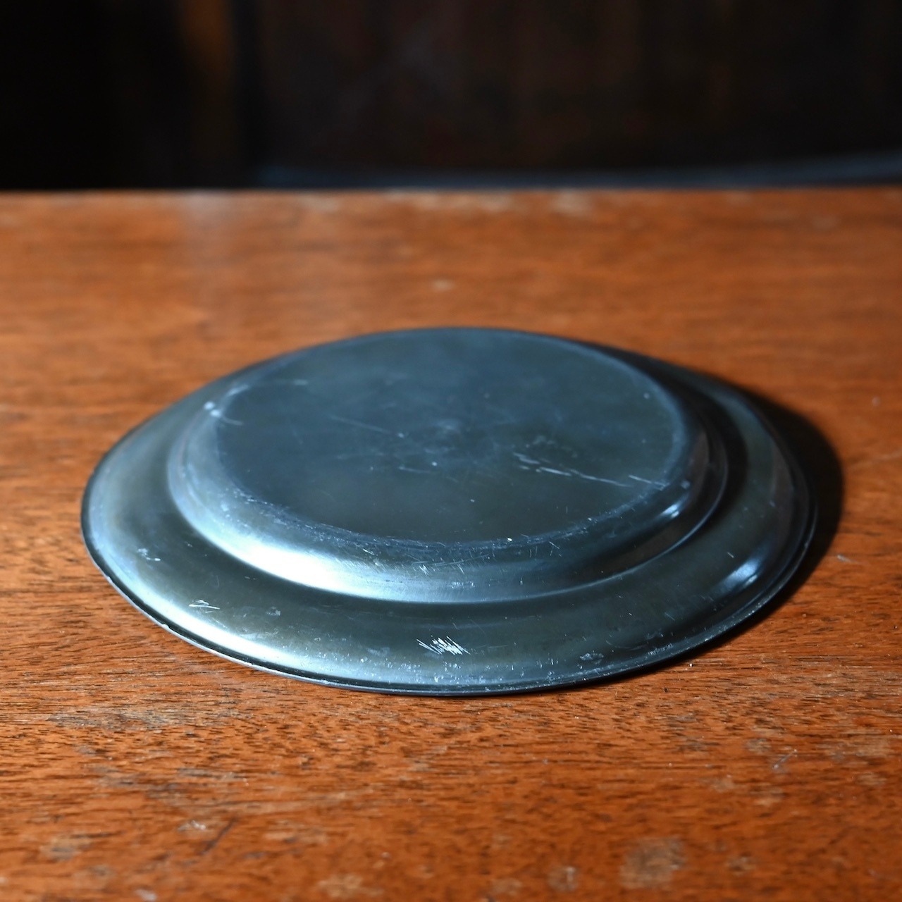 Pewter Plate / ピューター プレート【A】〈 お皿・エタン・収納・店舗什器・食器・アンティーク・ヴィンテージ 〉114018