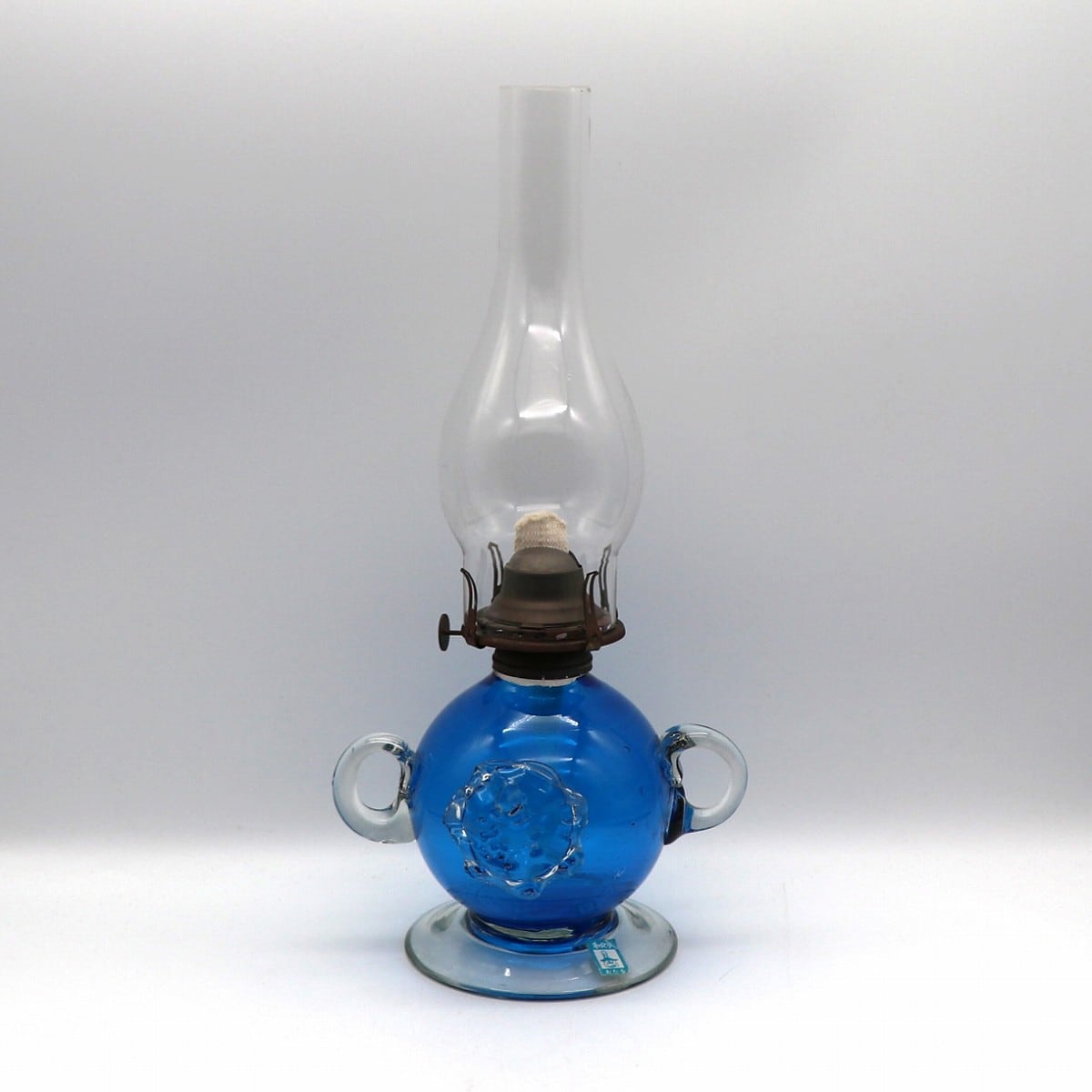 小樽工芸品・北一硝子・オイルランプ・ガラスランプ・No.210410-106 