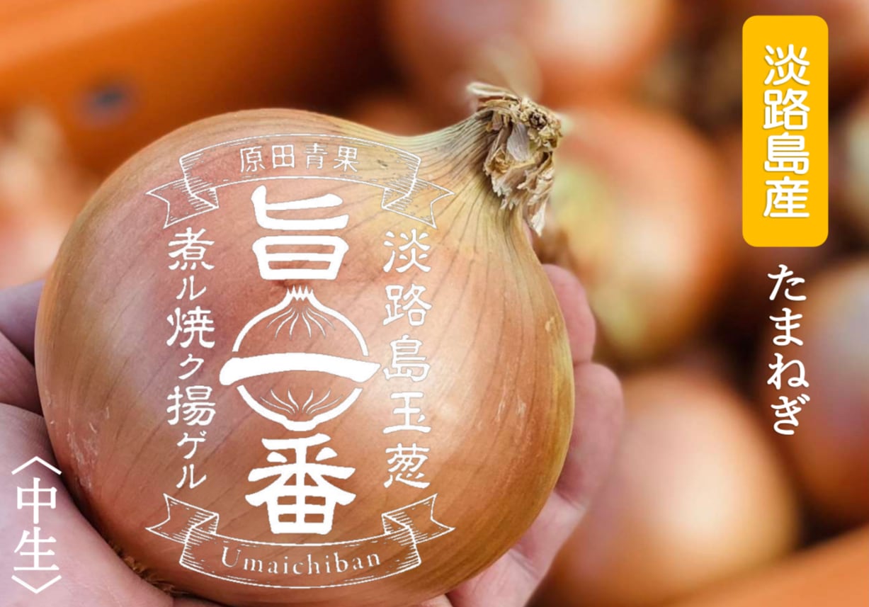 淡路島玉ねぎ 旨一番 10kg 送料・税込み | 原田兄弟の一番玉ねぎ