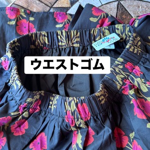 フラワースカート