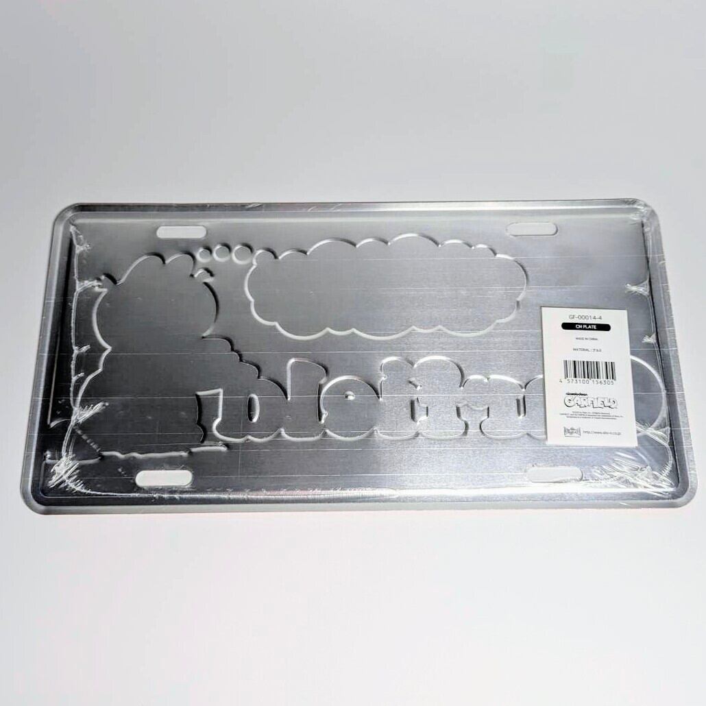 【 GARFIELD ( ガーフィールド ) 】CLASSIC 80s / CM PLATE / CMプレート / ライセンスプレート 〚アメリカン雑貨 アメトイ〛