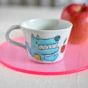 村田菜穂美作　子供用ミニマグ　「3びきのこぶた」［2104130000300］