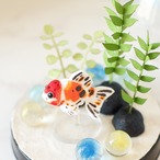 ◌金魚の涼飾り◌ アズマニシキ(東錦)　和紙アクアリウム／和紙インテリア