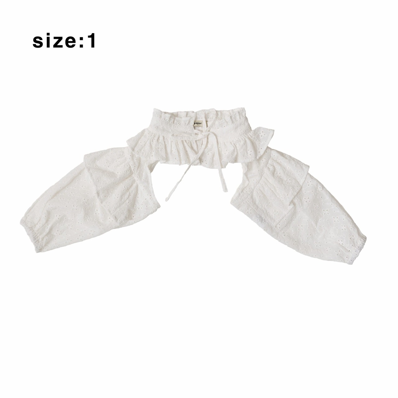 【KIDS】lace holder blouse/size1