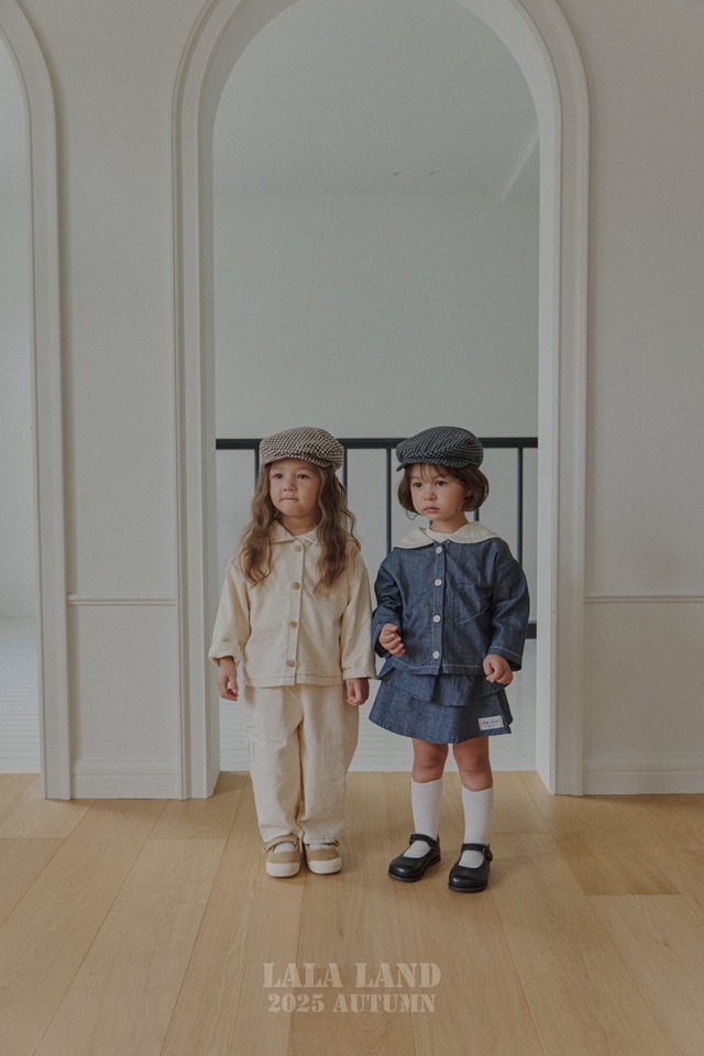 即納 New Slop Denim Pants [ LALALAND ]