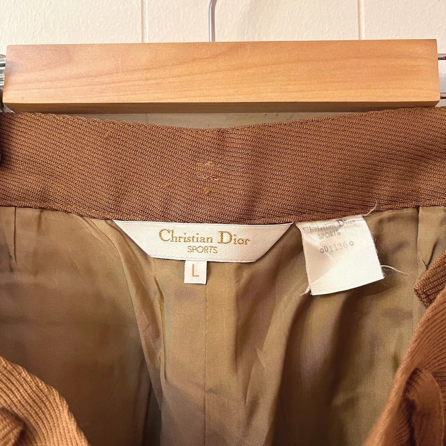 Christian Dior sports / brown half pants