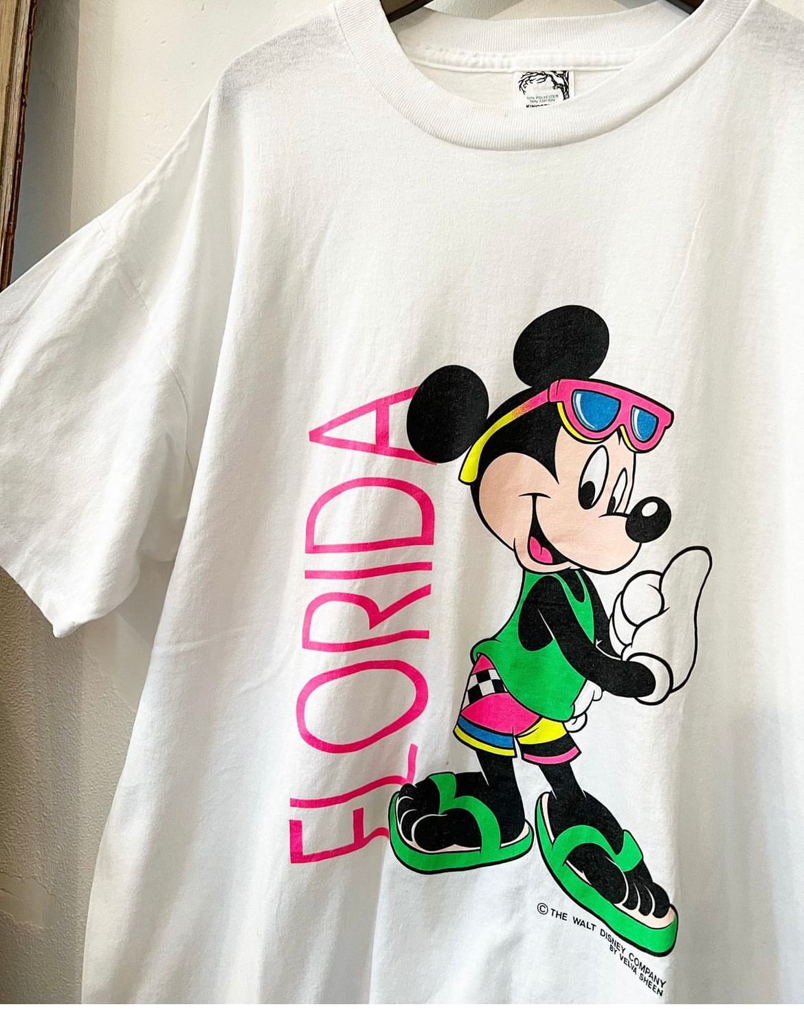 80s  Disney mickey T-shirt XL