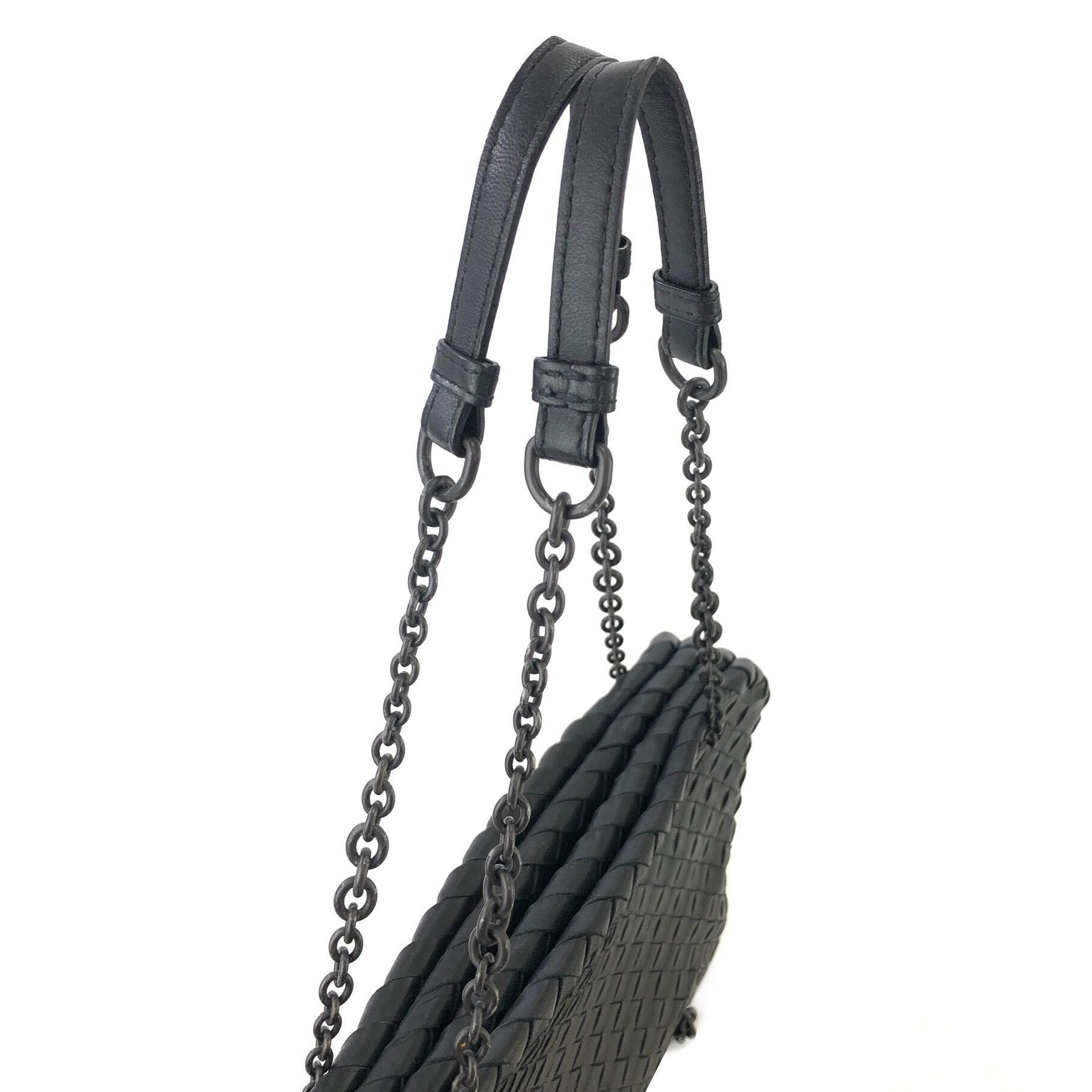 Ｒ*Ｅ様 BOTTEGA VENETA チェーンショルダーバッグ ヴィンテージ VINTAGE BOTTEGA VENETA/ボッテガ ヴェネタ】チェーンショルダーバッグ