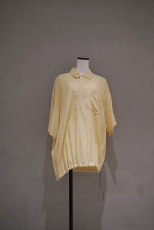 soe pullover rayon shirt yellow