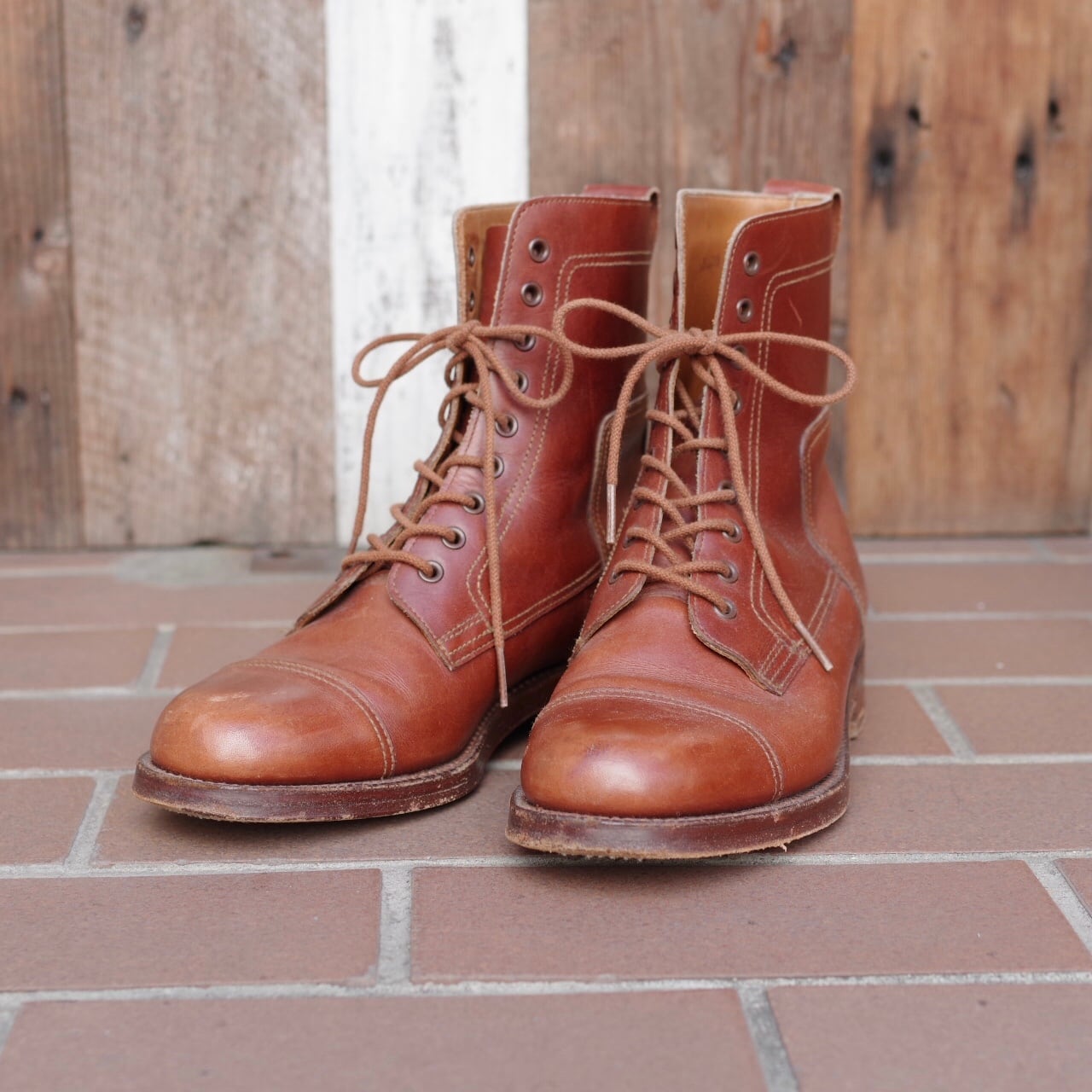 Ralph Lauren Lace up Boots / Made in ENGLAND / ラルフローレン