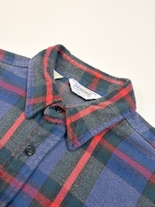 80s FIVE BROTHER FLANNEL SHIRT MADE IN USA Size XL