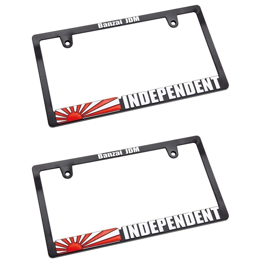 送料無料】 Raised Banzai Independent ライセンスフレーム 2枚セット