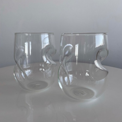 10s finger wavy glass
