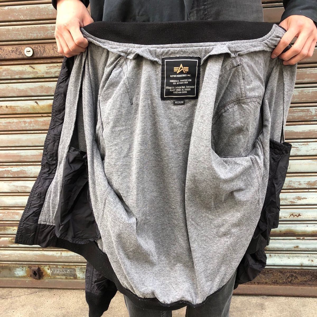 Lee Storm Rider×ALPHA N-1タイプ デッキジャケット M ALPHA