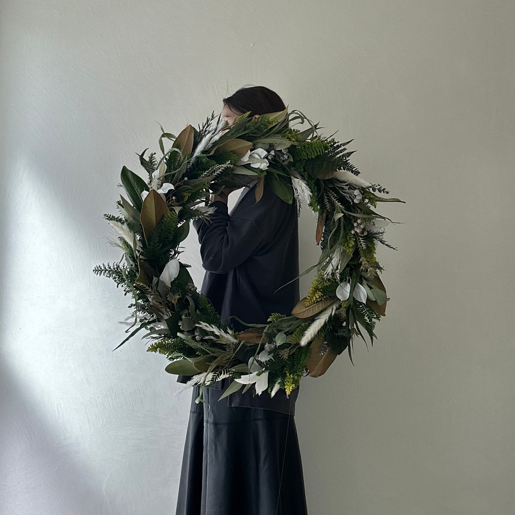 2025 BIG Christmas wreathe W70cm〜