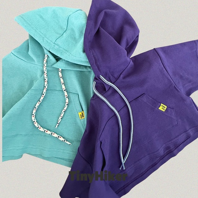 【即納】dindin layered hoodie