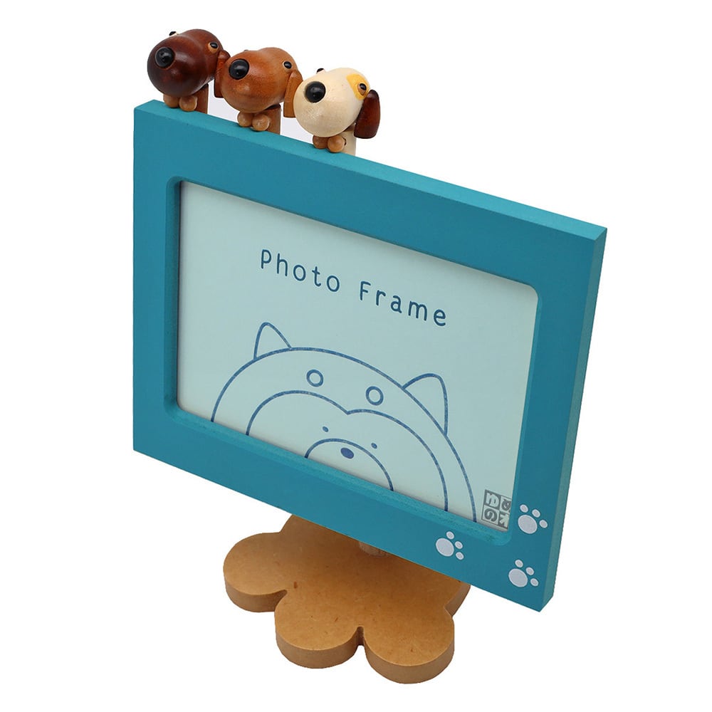 アクションフォトフレーム 犬（18弁） | オルゴールショップ「ゆめの木」