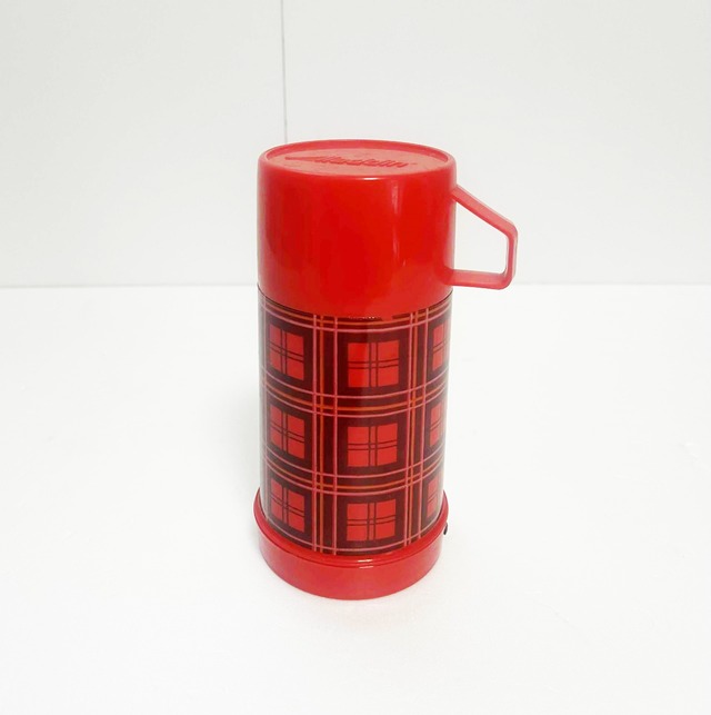 昭和レトロ アラジン 魔法瓶 水筒 ポット チェック柄 | 六感堂 －昭和