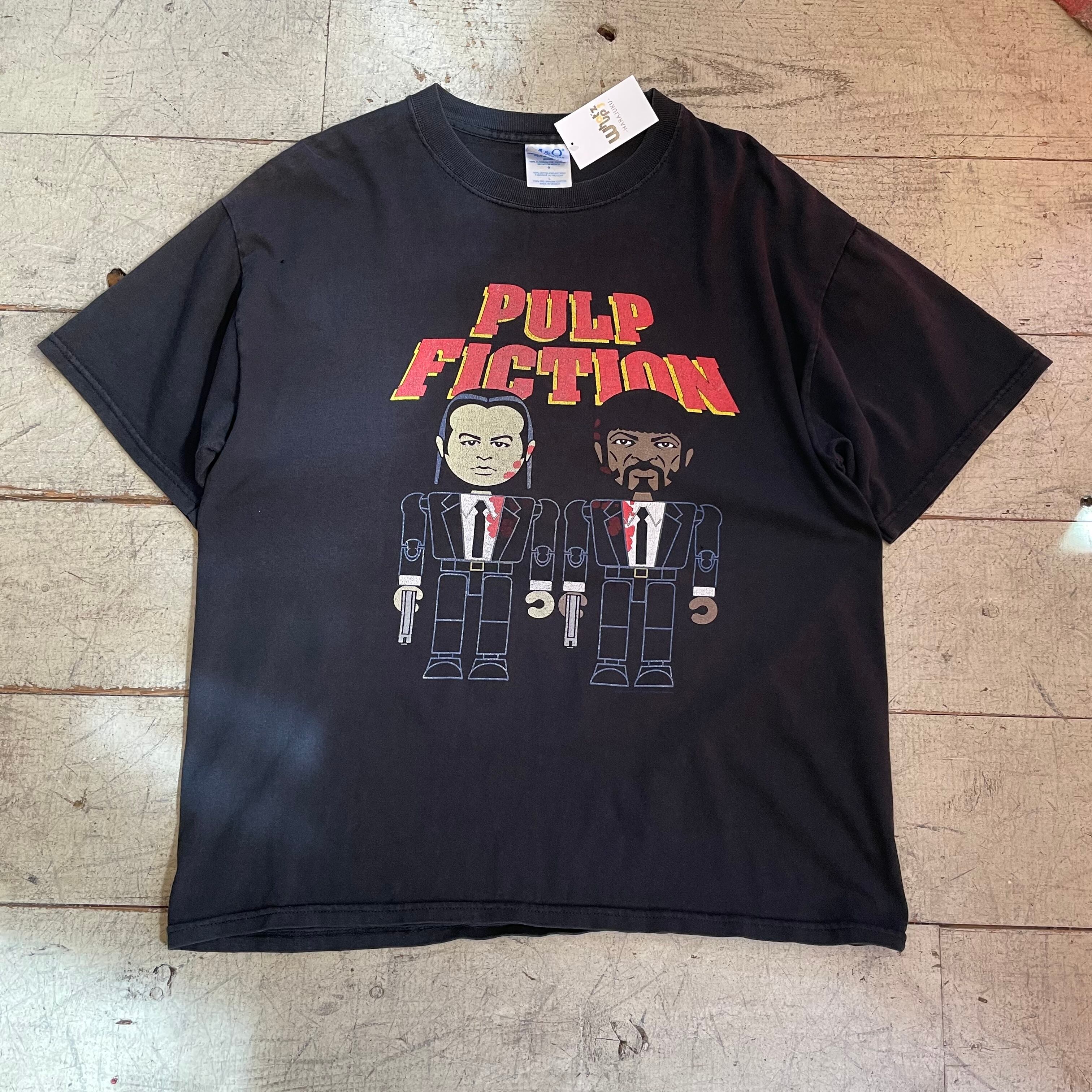 00s PULP FICTION T-shirt | What’z up powered by BASE