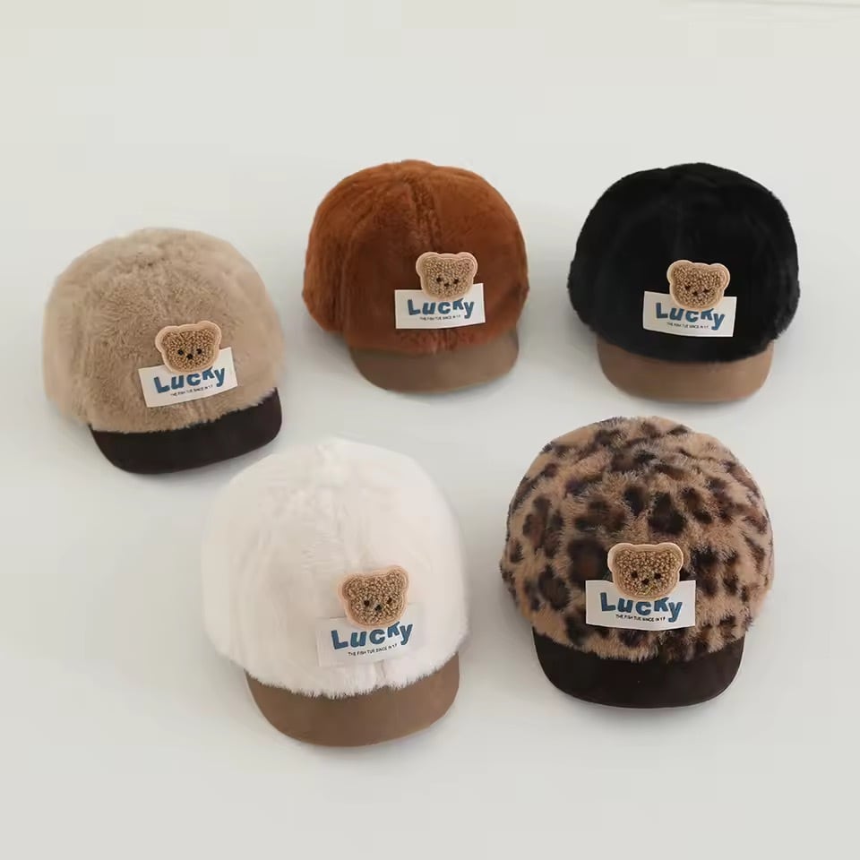 くまボアベビーキャップ