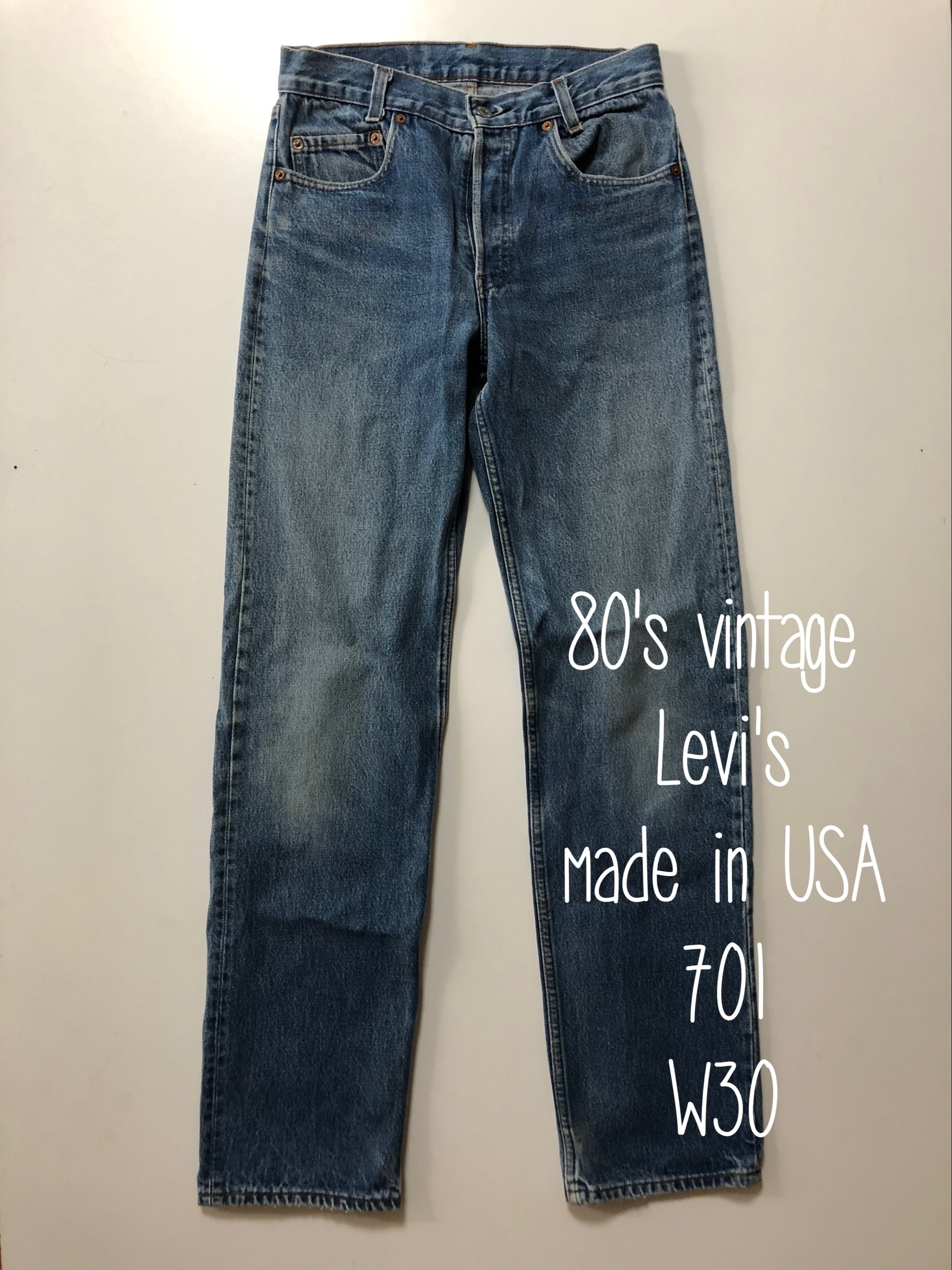 80's W30 LEVI'S 701 リーバイス 440 | ＳＥＣＯＮＤ HAND RED