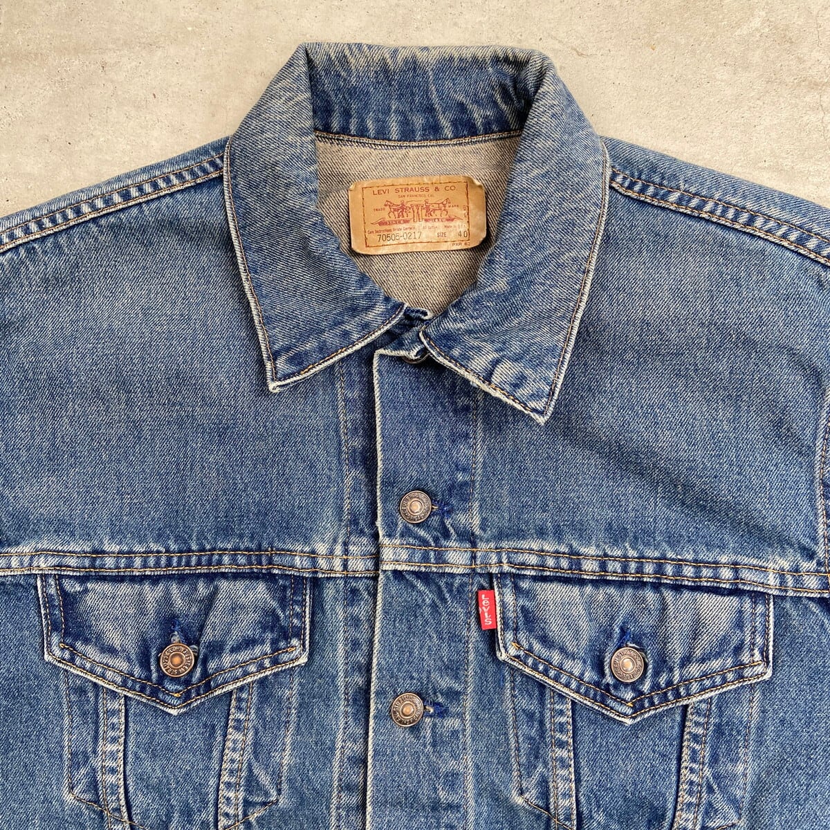 90年代 USA製 Levi's リーバイス 70505 0217 デニムジャケット 4th 90年代 USA製 Levi's リーバイス 70505 0217 デニムジャケット 4th