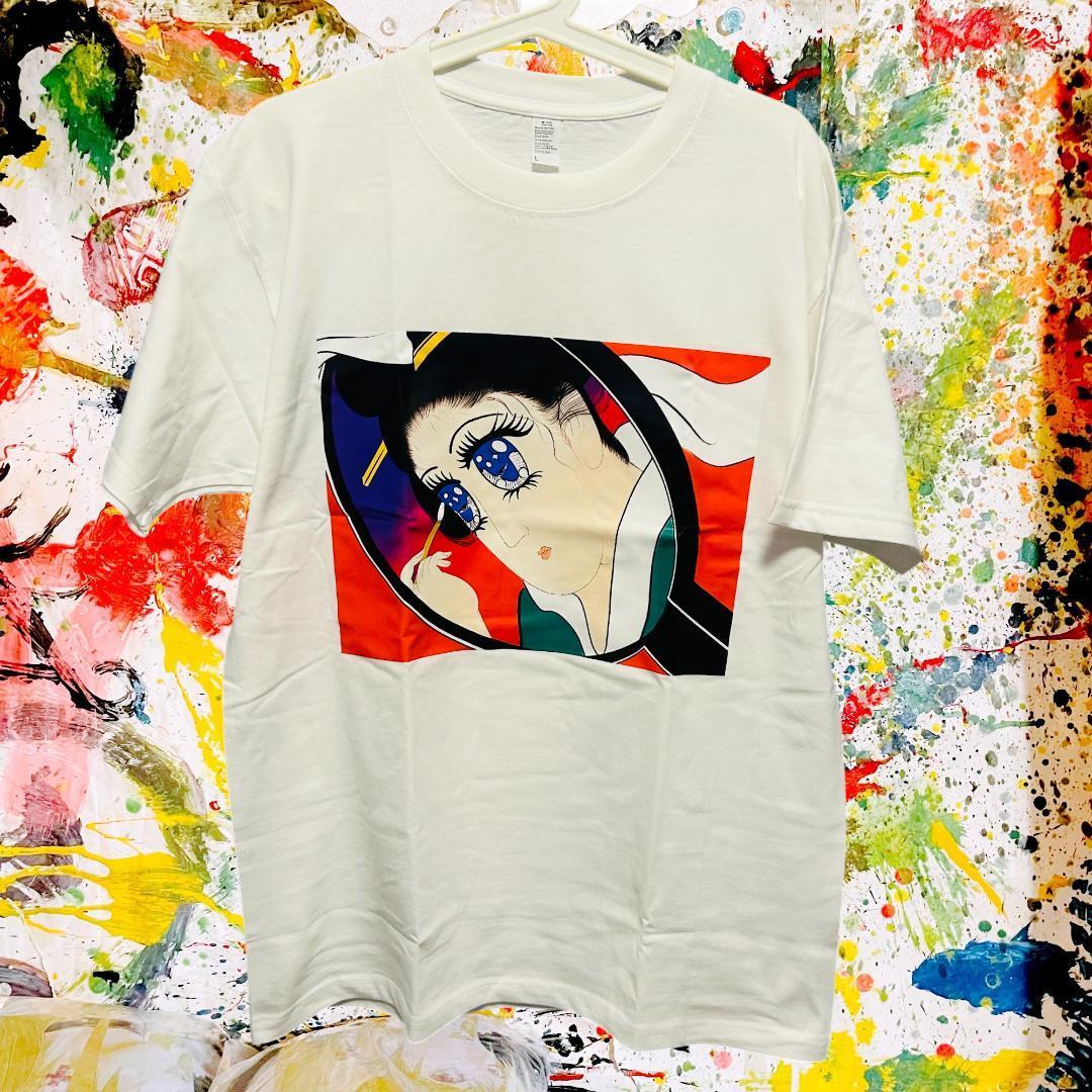 YMO 坂本龍一 スヌーピー リプリント Tシャツ 半袖 メンズ 新品 白 YMO