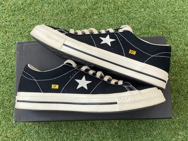 CONVERSE × DOVER STREET MARKET ONE STAR OX US8 26.5cm BLACK 162292C 42.5KD4665