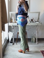 1970’s Vintage Check Slacks Pants Aluminum Zip／W27