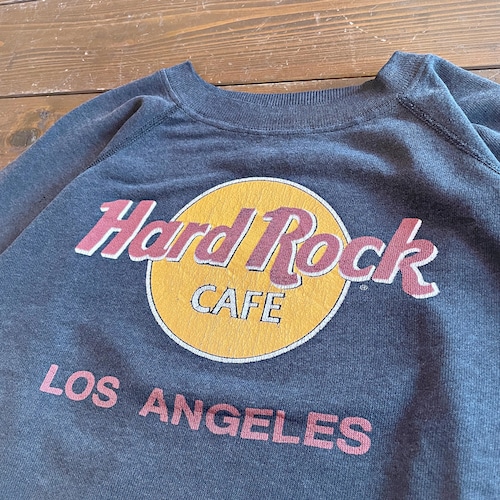 90s Hard Rock CAFE LA print Sweat   XL  Hanes body