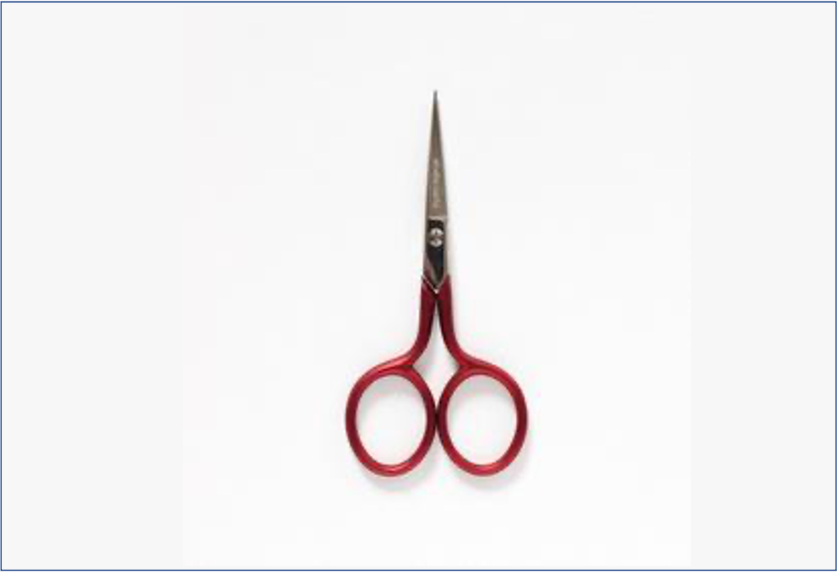 Scarlet red scissors【Studio Carta】