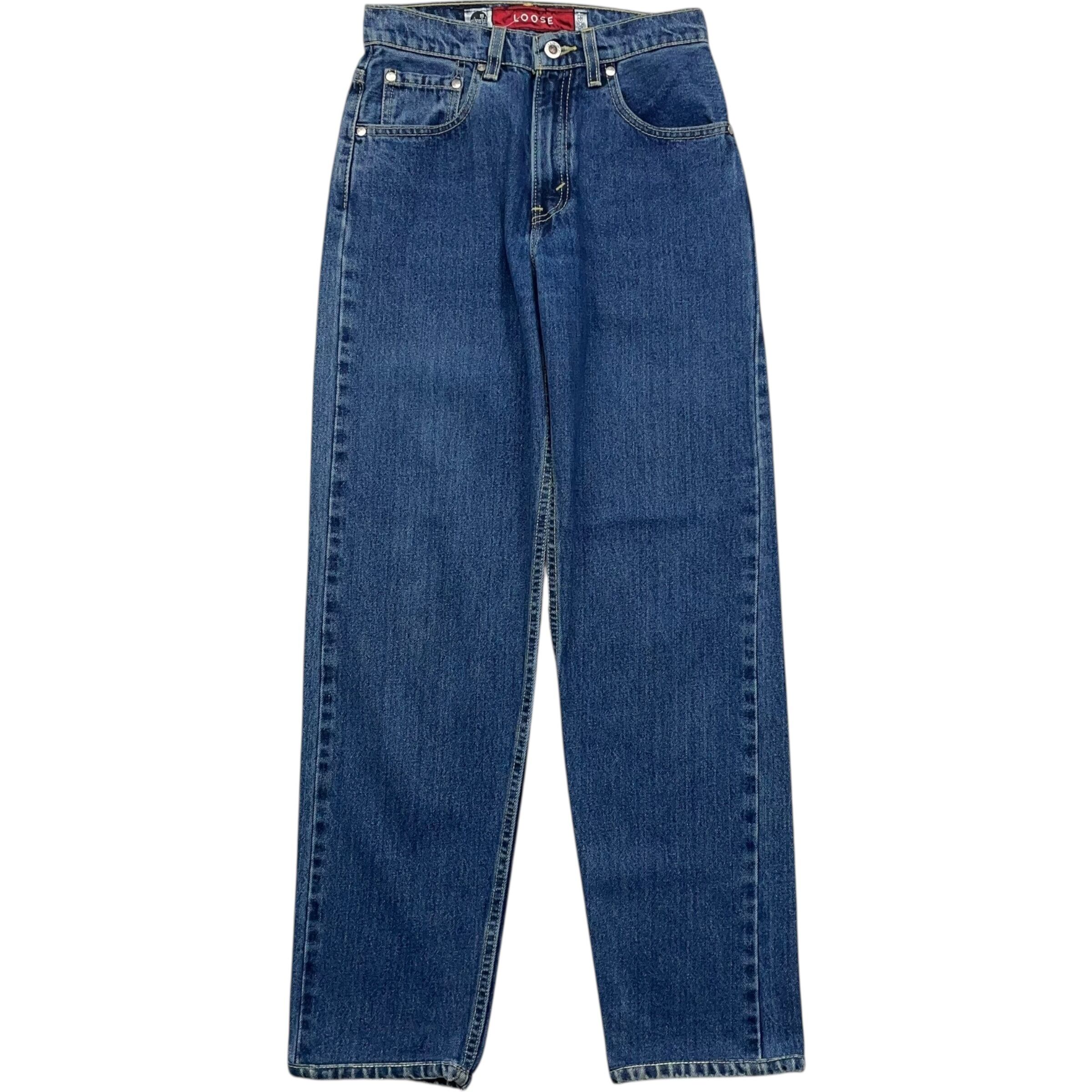 《実寸W26L31》Levi's リーバイス デニムパンツ シルバータブ ルーズ USA製 90年代 vintage no.7706