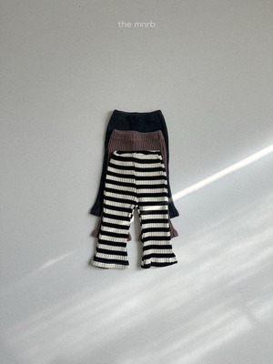 【予約】Aloe Ribbed Bootcut / minirobe