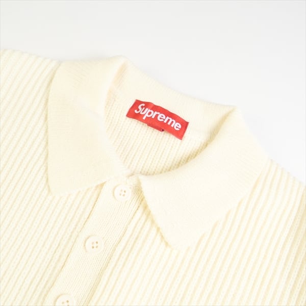 Size【M】 SUPREME シュプリーム 23AW Small Box Polo Sweater Ivory 