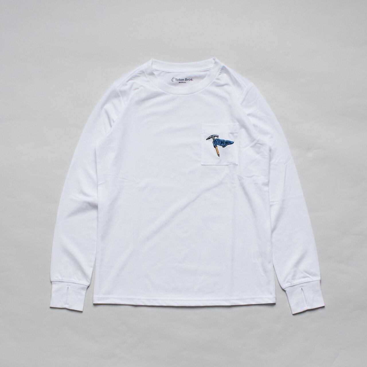 Teton Bros（ティートンブロス）TB Axe L/S Tee (Men) -White メンズ 